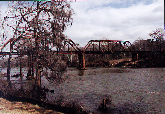 Albany, GA: Rail Bridge over the Flint River