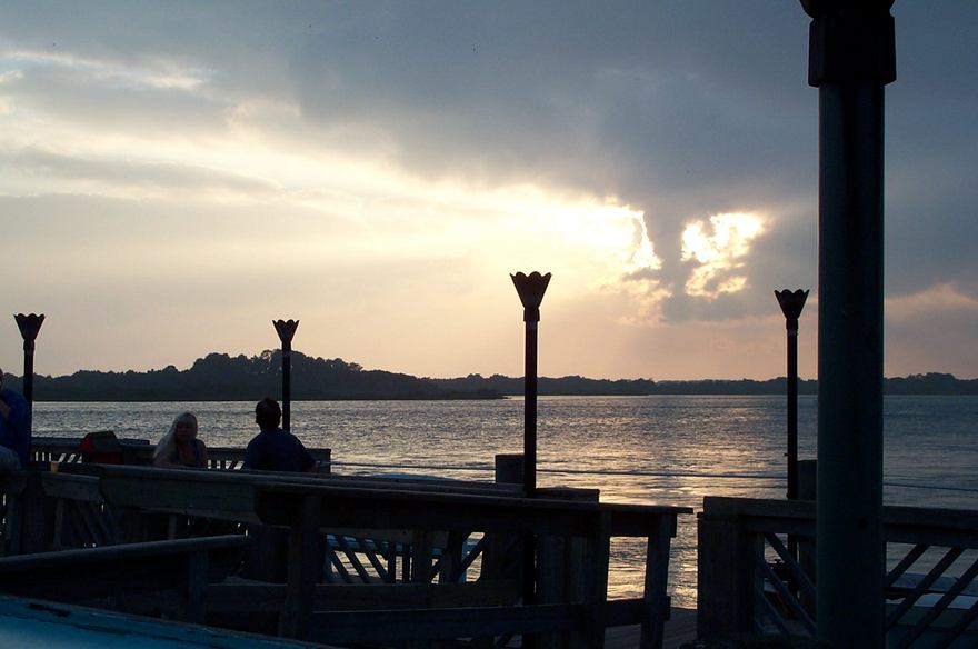 Daytona Beach Shores, FL: What a nice place to have dinner...