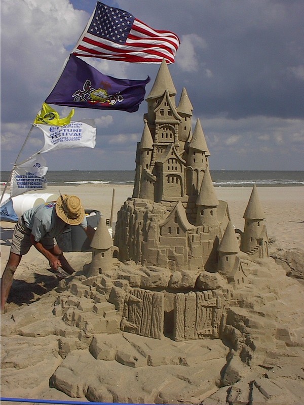 Virginia Beach Va Neptune Festival Sand Sculpting Contest Photo Virginia Beach Va Neptune Festival Sand Sculpting Contest