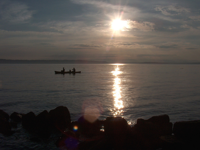Burien, WA View from the beach at Seahurst Beach park Burien, Wa photo, picture, image