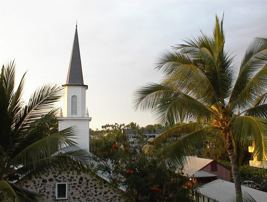 Kailua, HI: Kailua (Big Island) Kona Bay, Nearby Church