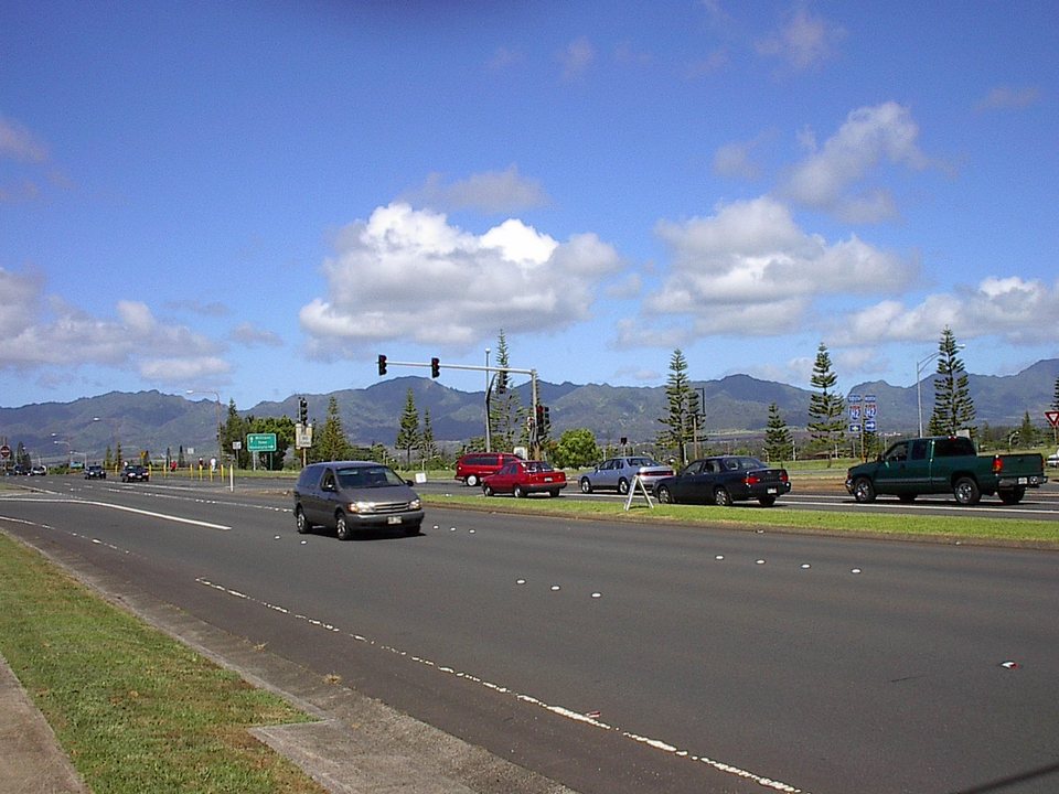 Mililani Town, HI Cross Roads at H1 photo, picture, image (Hawaii) at