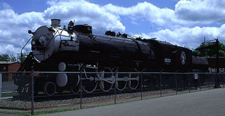 Willmar, MN: Great Northern RR Steam Engine