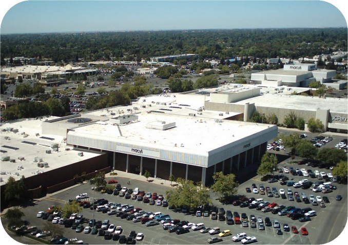 Citrus Heights, CA: Macyat Sunrise Mall (from model airplane)