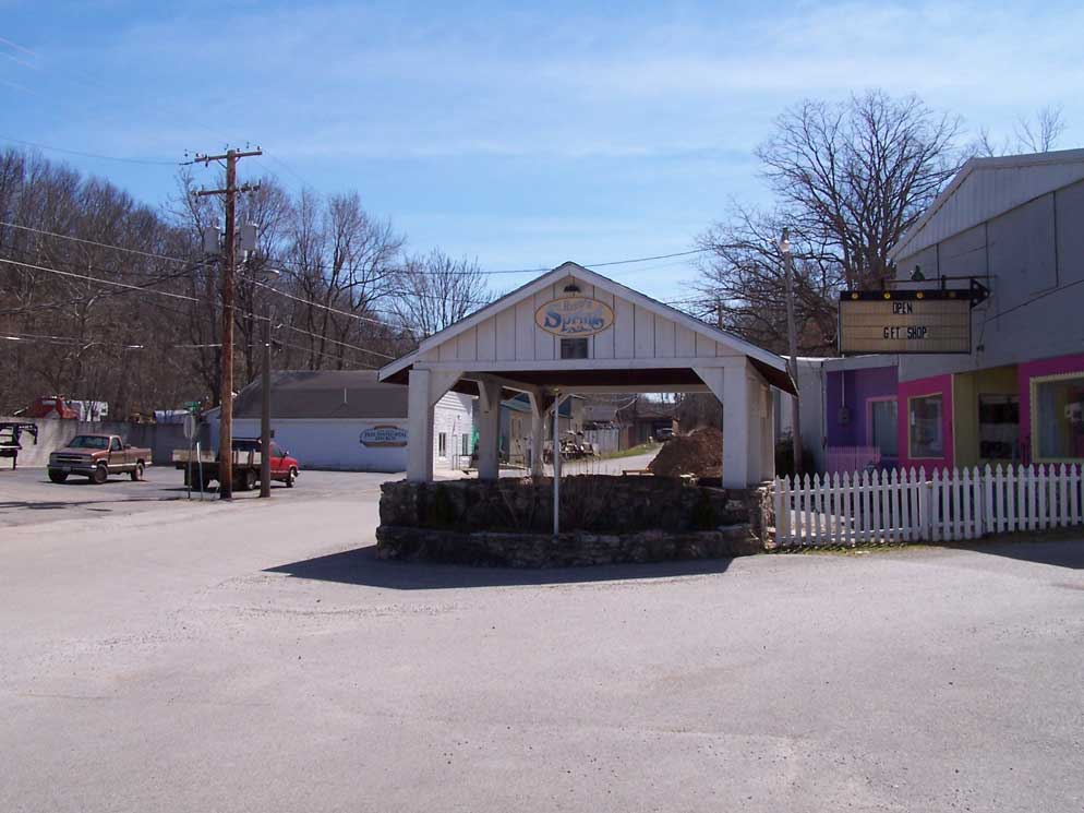 Reeds Spring, MO: The actual spring for which the town was named in the 1800's.