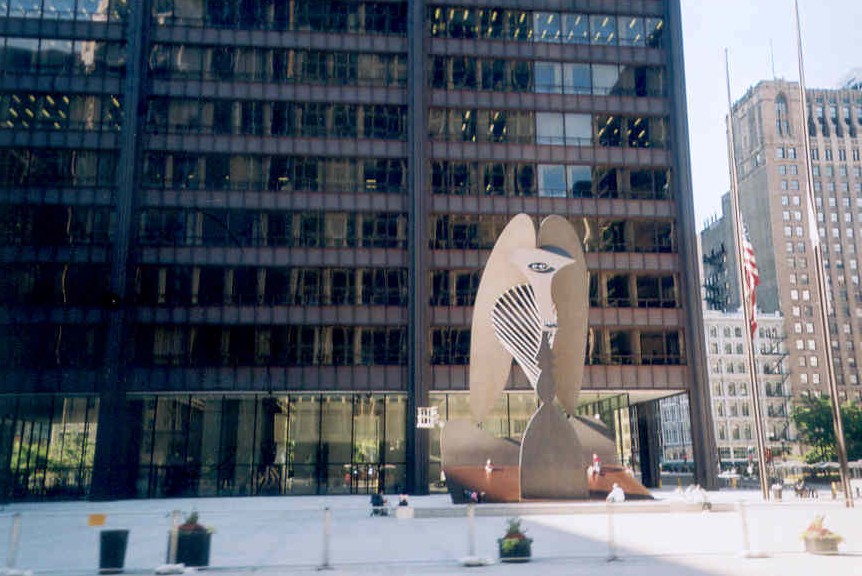Chicago, IL: statue