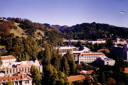 Berkeley, CA : View from the Campanile on the University of California ...
