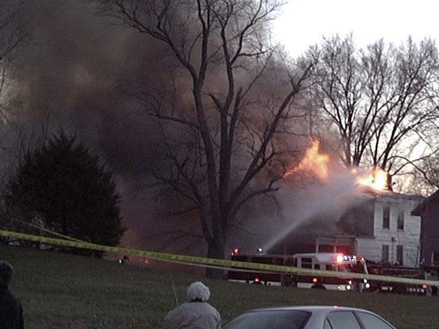 Keokuk, IA: Major fire in Keokuk-or-Keokuk Fire Dept. in Action