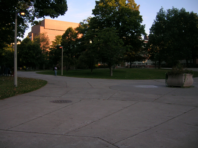 Houghton, MI: A view of the Michigan Tech campus, east of Houghton