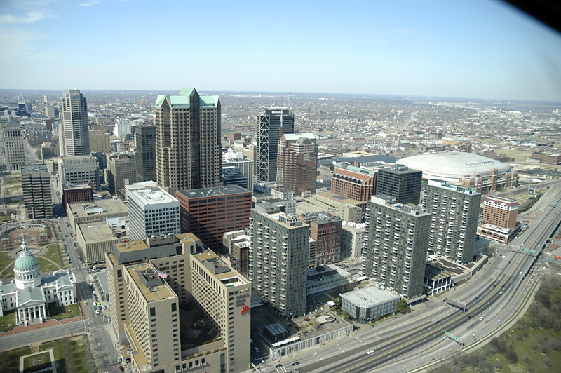 St. Louis, MO: Another shot from the arch.