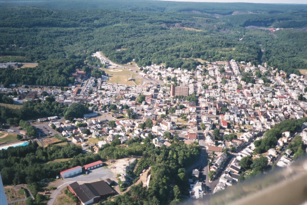 Minersville, PA: Minersville Aerial Photo