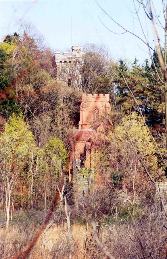 Methuen, MA: Rear of Searls Castle Methuen MA