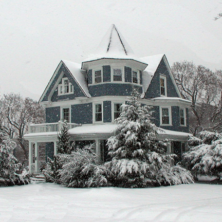 Flourtown, PA: Victorian Home on West Mill Road built as a wedding present.