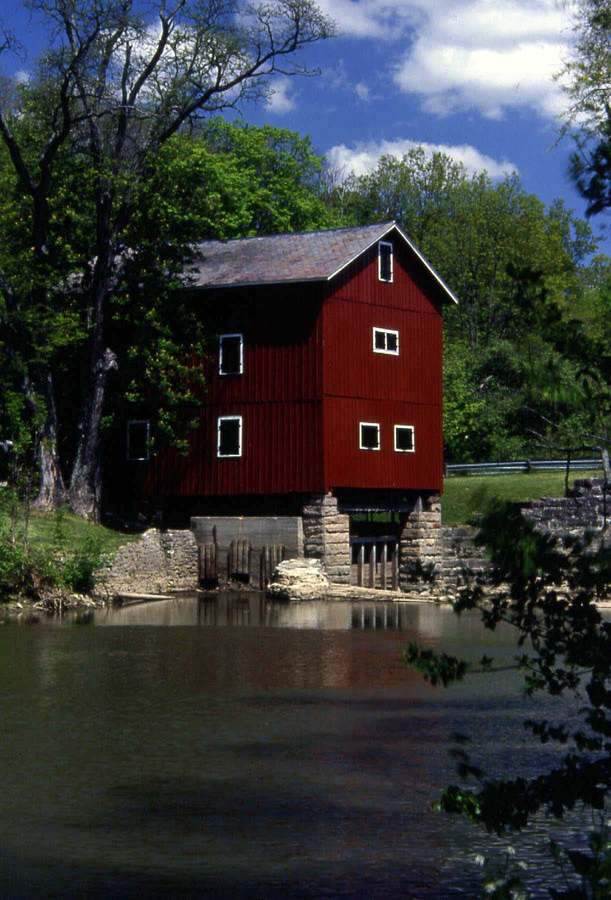Upper Sandusky, OH: Indian Mill. My mother used to live in the house across the road from it.