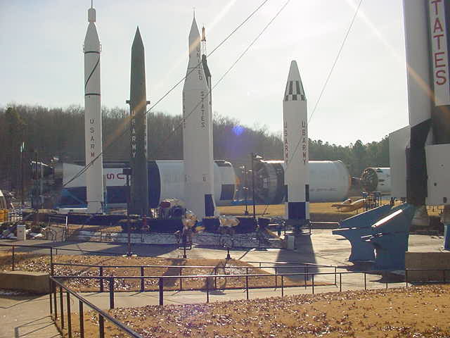 Huntsville, AL: Rockets exhibit at U. S. Rocket and Space Center