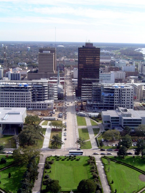Baton Rouge, LA: Baton Rouge from State Capitol Observation Deck