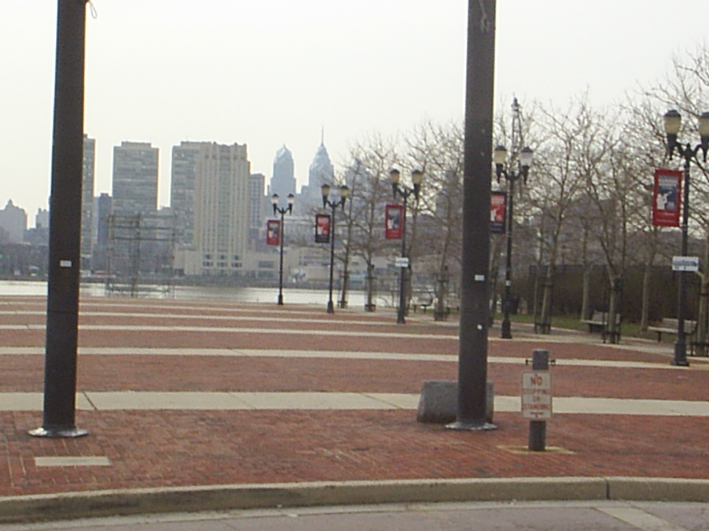 Camden, NJ: View of Philly from Wiggin's Park - Camden Waterfront