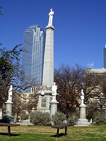 Dallas, TX: Confederate Cemetary in Downtown Dallas