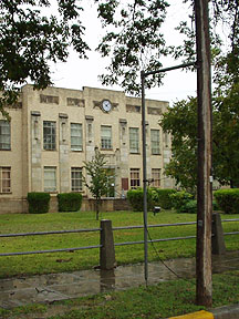 Junction, TX: Kimble County Courthouse at Junction, TX