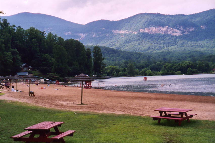 Lake Lure, NC : Lake Lure Beach view 2 photo, picture, image (North ...