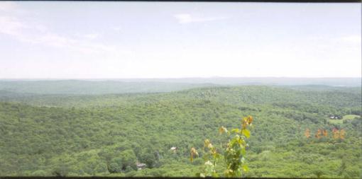 Northfield, MA: View of Northfield from Crag Mountain