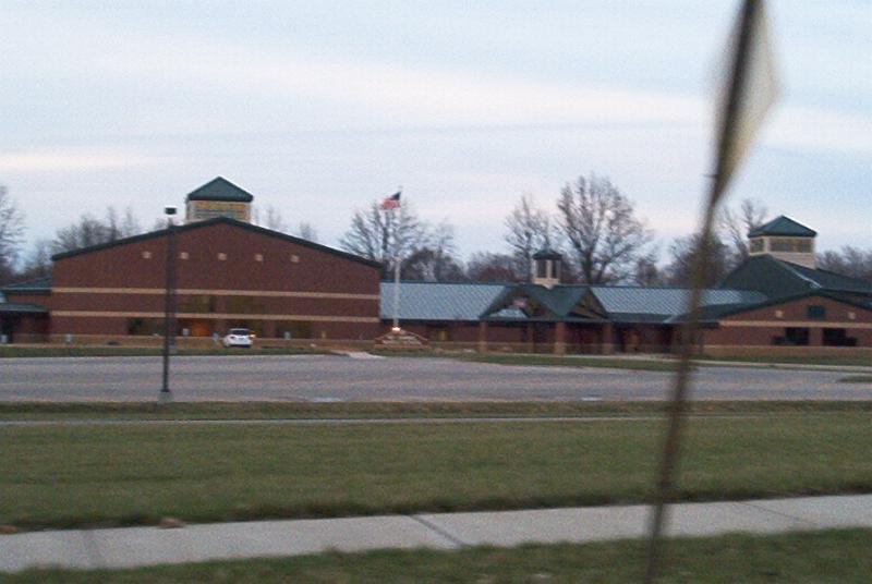Mount Carmel, IL: Mt. Carmel Middle School (Notice the guard towers)