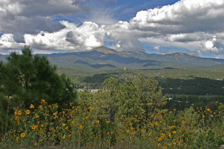 Ruidoso, NM: Sierra Blanca in the summer