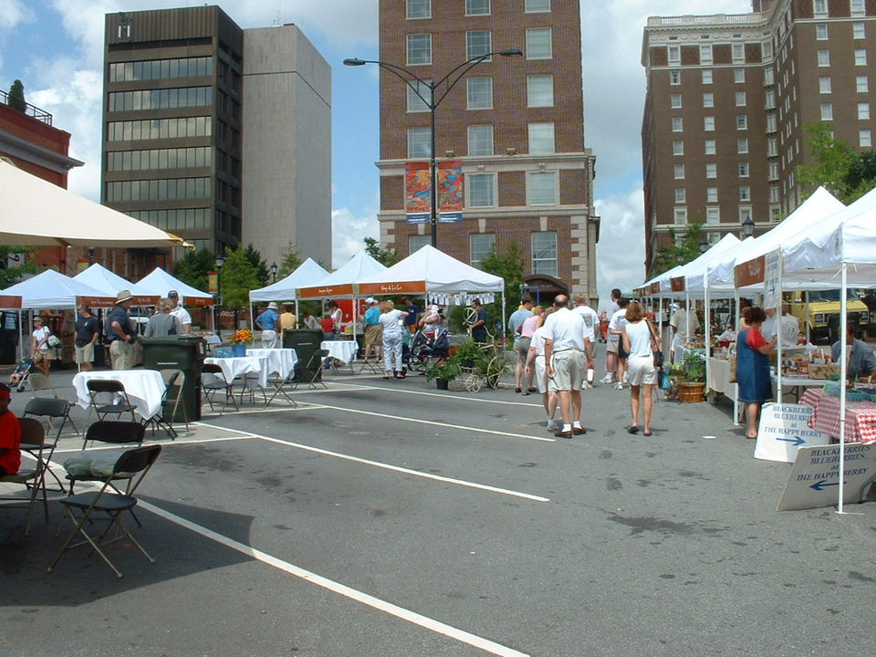 Greenville, SC Greenville Farmers Market downtown photo, picture