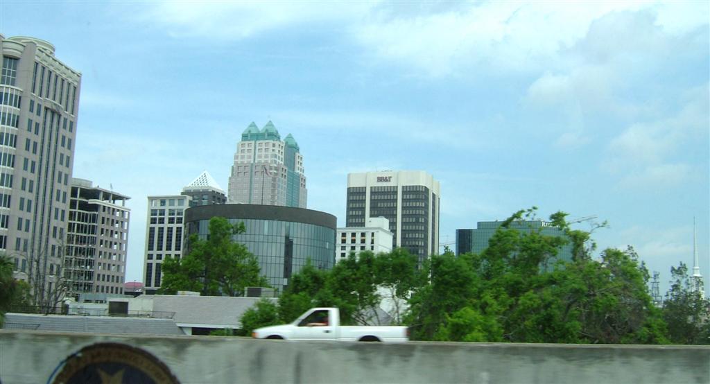 Orlando, FL: Downtown from the 408