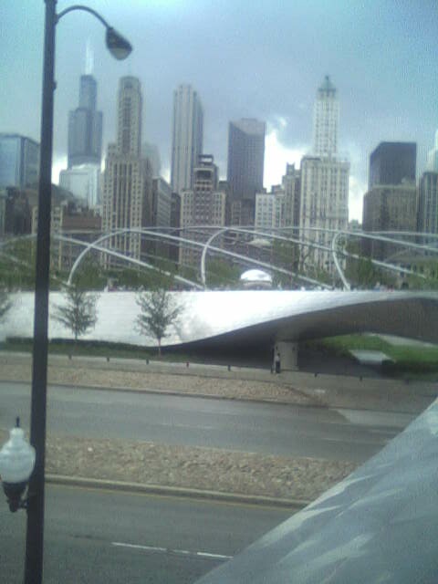 Chicago, IL: The Bridge in Millinneum Park