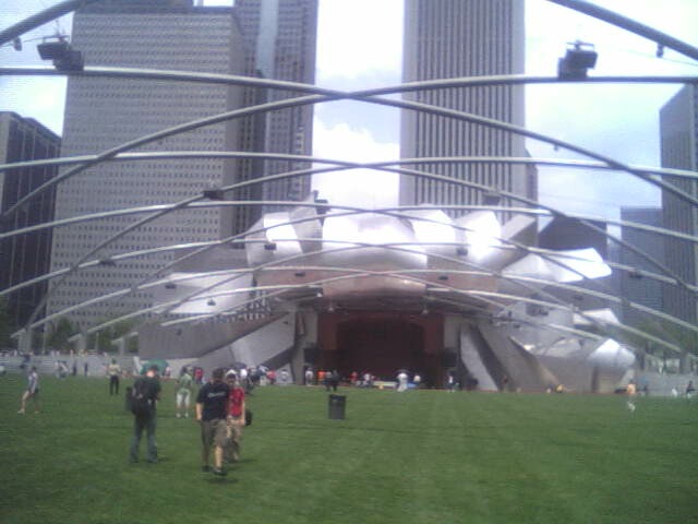 Chicago, IL: The Concert Area in Millinneum Park