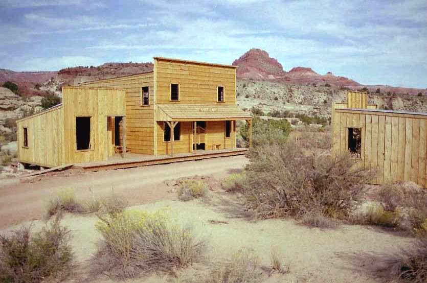 Kanab, UT: Paria movie set near Kanab last used for The Outlaw Josey Wales in 1976.