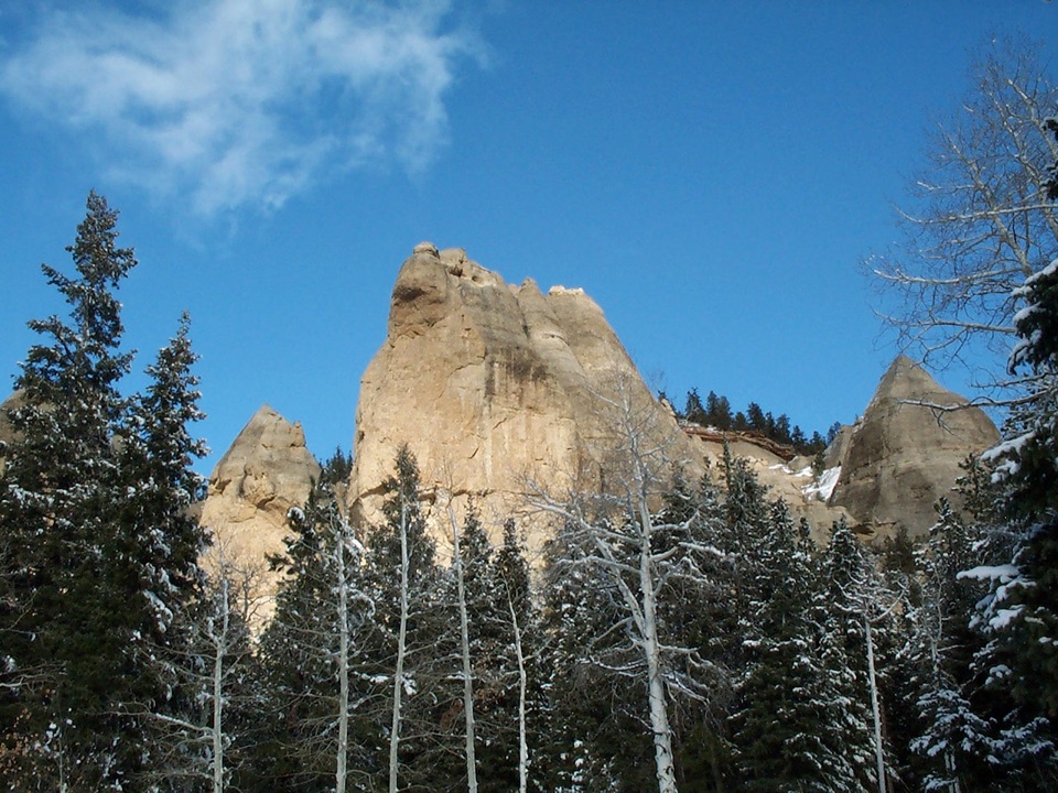 Parowan, UT: Formations between Parowan and Brian Head.