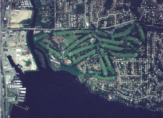 Kenmore, WA: Inglewood GC Aerial of Area