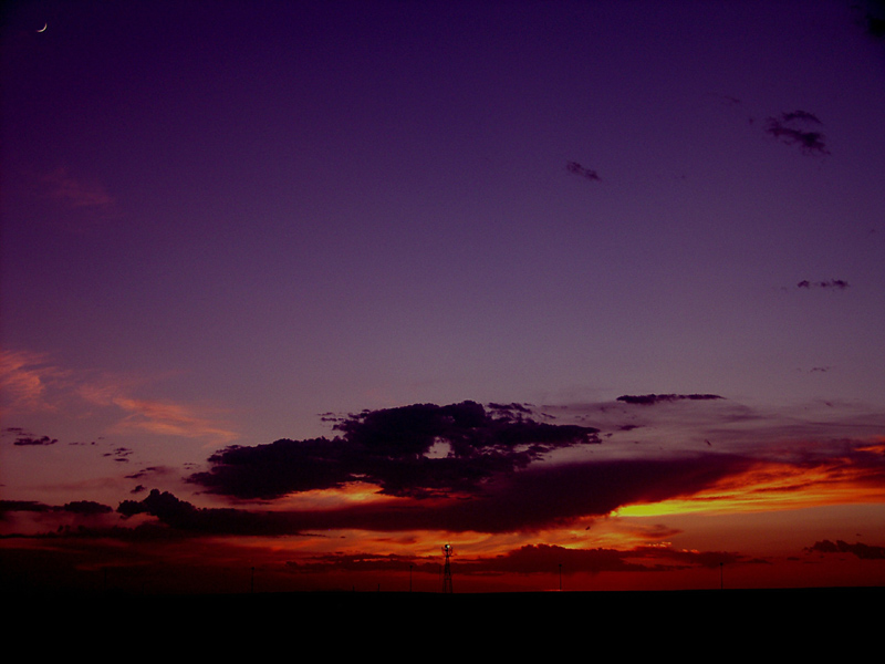 Holbrook, AZ Holbrook sunset looking over airport photo, picture