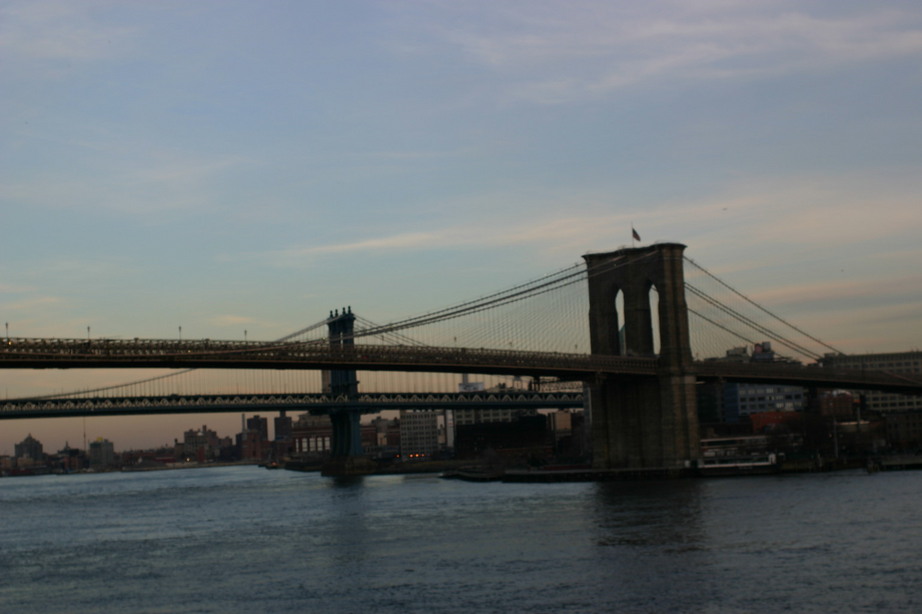 New York, NY: A view from South Street Seaport