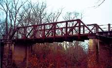Groesbeck, TX: Old Bridge over the Navasota River