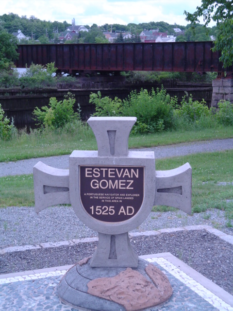 Bangor, ME: Estevan Gomez Monument - Bangor Maine