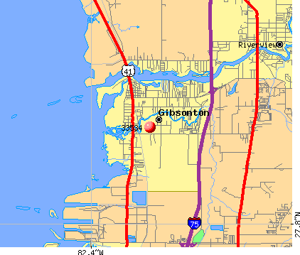 33534 Zip Code Gibsonton Florida - Zma10404 