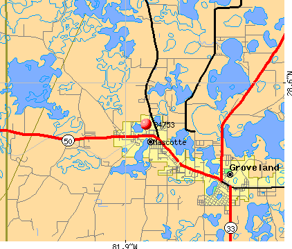 34753 Zip Code (Mascotte, Florida) Profile - homes, apartments, schools ...
