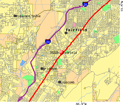 35228 Zip Code (Midfield, Alabama) Profile - homes, apartments, schools ...