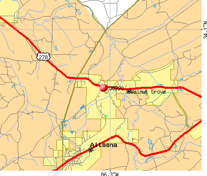 35990 Zip Code (Walnut Grove, Alabama) Profile - homes, apartments ...