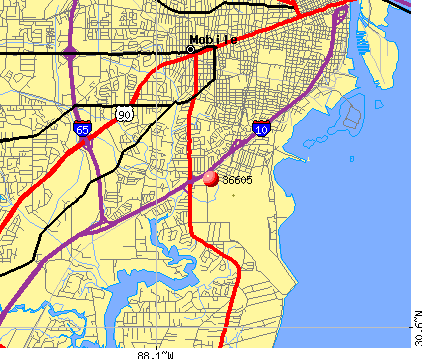 36605 Zip Code (Mobile, Alabama) Profile - homes, apartments, schools ...