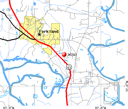 36740 Zip Code (Forkland, Alabama) Profile - homes, apartments, schools ...