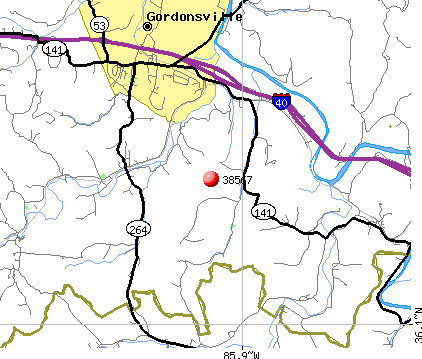 38567 Zip Code (Gordonsville, Tennessee) Profile - homes, apartments ...