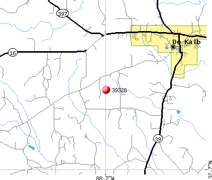 39328 Zip Code (De Kalb, Mississippi) Profile - homes, apartments ...