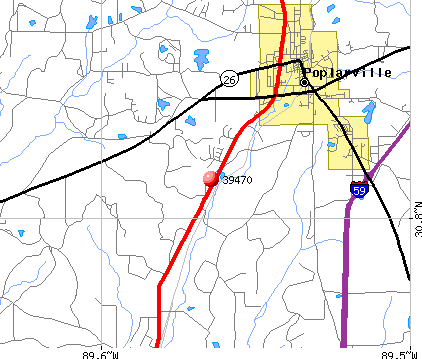 39470 Zip Code (Poplarville, Mississippi) Profile - homes, apartments ...