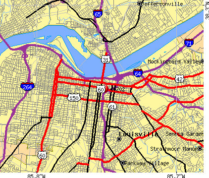 40202 Zip Code (Kentucky) Profile - homes, apartments, schools ...