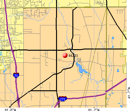 44233 Zip Code (Ohio) Profile - homes, apartments, schools, population ...