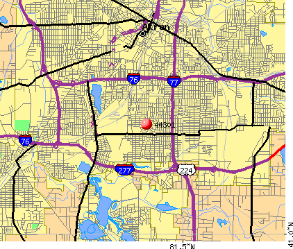 44301 Zip Code (Akron, Ohio) Profile - homes, apartments, schools ...